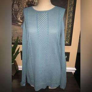Jessica Simpson knit sleeve cutout sweater